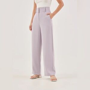 BRAND NWT 💕 Love, Bonito “MORIE” High Waist Straight Leg Pants SZ 12/XL